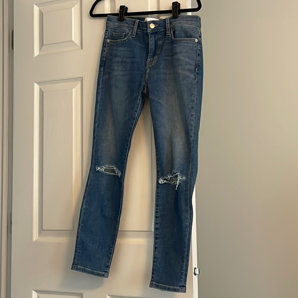 Current/Elliott‎ The Stiletto 2 years destroy Denim size 28